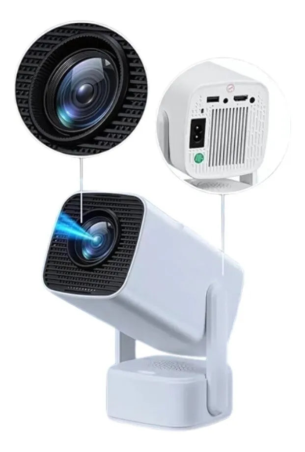 Proyector Portátil Pixora Mods001 Xaea HD | Compacto, Fácil de Transportar | Ideal Hogar y Streaming